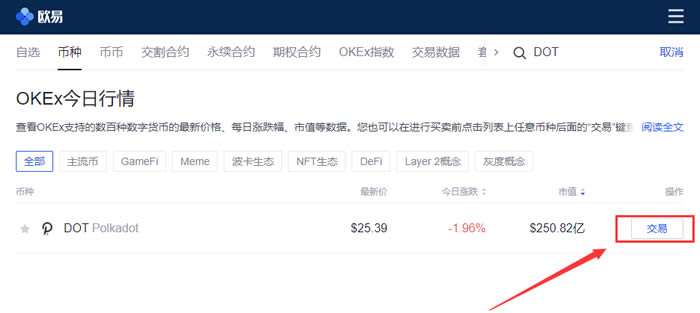 DOT交易官网(dobi交易所官网)